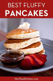 The Best Pancakes I Ve Ever Had So Fluffy Breakfast Recipe Recipe Fluffy Pancakes Recipes Pancakes