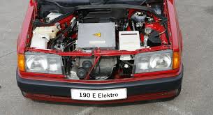 This Experimental Electric Mercedes Had A Mere 44 Hp Under Its Hood In 2020 Mercedes Benz 190e Mercedes Experiments