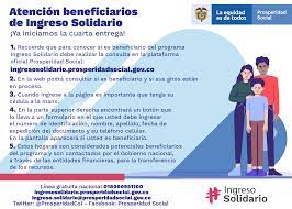 Artículos, videos, fotos y el más completo análisis de noticias de colombia y el mundo sobre prosperidad social| larepublica.co. Prosperidad Social On Twitter Ya Iniciamos La Cuarta Entrega De El Giro De Ingresosolidario Les Recordamos Que Para Conocer Si Una Persona Es Beneficiaria Del Programa Debe Realizar La Consulta Oficial En