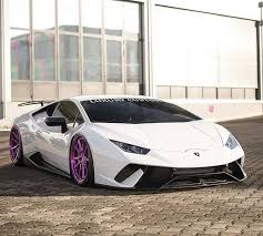 Dreamstime is the world`s largest stock photography community. Lamborghini Huracan Performant On Pink Alloy Wheels