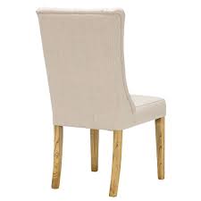 Kipling Fabric Dining Chair Cream Oak Barker Stonehouse Fabric Dining Chairs Dining Chairs Chair