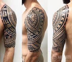 Hình xăm hoa văn bắp tay được đông đảo giới trẻ yêu thích. Hinh XÄƒm Ná»­a Tay Ä'áº¹p Tattoo Ná»­a Canh Tay Cháº¥t Nháº¥t
