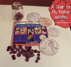 a chair for my mother book activities money math for preschoolers do play learn mother books money math book activities