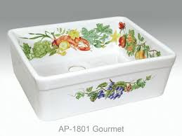 gourmet design painted farmhouse sink