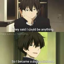 Disappointment Anime Memes Otaku Anime Memes Funny Anime Funny