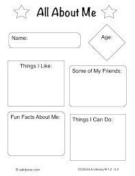 Ipad Graphic Organizer All About Me K 5 Computer Lab Graphic Organizers Lesson Plan Templates Mini Lesson Plans