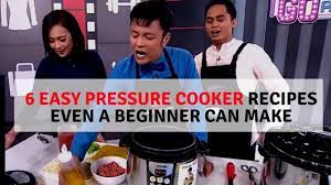 Masukkan sedikit minyak, biar panas dan masukkan ayam, daging atau udang. Cook Easy Fast 6 Dishes Within 2 Hour Primada Pressure Cooker Go Shop Youtube