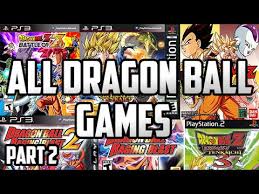 The initial manga, written and illustrated by toriyama, was serialized in weekly shōnen jump from 1984 to 1995, with the 519 individual chapters collected into 42 tankōbon volumes by its publisher shueisha. All Dragon Ball Games For Playstation 1995 2015 Part 2 Youtube