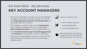 Maybe you would like to learn more about one of these? Key Account Manager Gehalt Aufgaben Anforderungen Salesjob