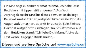Ein Kind Sagt Zu Der Mama Mama Ich Habe Dein Bettlaken Mit