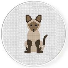 The patterns are produced by paine free crafts, imaginating, cross stitch wonders and others priced from $3.79 to $19.00. Siamese Cat Cross Stitch Pattern Daily Cross Stitch