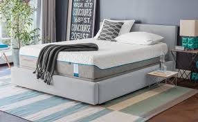Mattresses Grey White Combination Color Wall Small Shaped Picture Bed Best Style Some Pillows Lamp On The Table Tempurpedic Mattress Furniture Queen Mattress