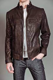 Join Jackthreads Leather Jacket Men Leather Jacket Washed Leather Jacket