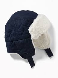 Old Navy Quilted Sherpa Trim Trapper Hat For Baby Shopstyle Boys Accessories Baby Kids Clothes Baby Hats Trapper Hats