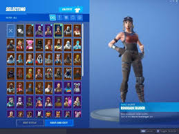 Rare Fortnite Account Renegade Raider Purple Skull Trooper Raiders Revenge Fortnite Fortnitebattleroyale Live