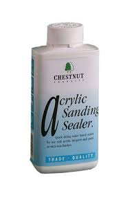 Sanding sealer is not recommended as a final finish because it is not as durable as a topcoat. Chestnut Acrylic Sanding Sealer Yandles