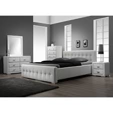 Modern dark grey king platform bed: Pin On Schlafzimmer
