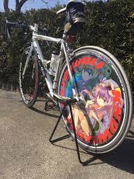 2015年総集編 痛チャリ用ステッカーオーダーギャラリー 痛車なら のらいも工房 カーラッピング ステッカー ホイールカバー