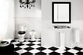 Paint A Black And White Tile Bathroom