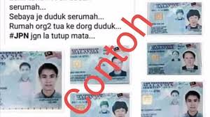 Sebarang pertanyaan mengenai urusniaga jpn sepanjang tempoh pkp orang ramai boleh menghubungi talian berikut. Petition Kenalpasti Pemegang Kad Pengenalan Malaysia Change Org