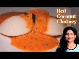 South Indian Red Coconut Chutney In Hindi Red Nariyal Chutney Recipe Kerala Style Coconut Chutney Youtube In 2020 Coconut Chutney Chutney Recipes Chutney