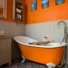 See more ideas about orange bathrooms bathroom decor bathroom design. 12 Ways To Use Orange In A Bathroom