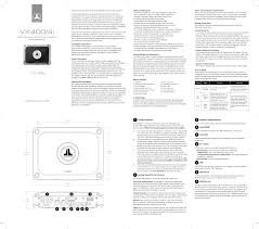 Fear not, though, for we have compiled wiring diagrams of several configurations for single voice coil (svc) drivers. Jl Audio Vx400 4i Owner S Manual Manualzz