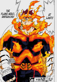 Endeavor New Costume Colored My Hero My Hero Academia Hero