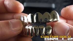 We did not find results for: 18k White Gold 6 Tooth Premium Grills By Custom Gold Grillz Youtube
