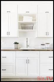 White shaker cabinets sale,5 min from manhattan.get best white shaker cabinets and save money at our queens,ny factory direct outlet. Beautiful Laundry Room Features White Shaker Cabinets Adorned With Oil Rubbed Shaker Style Kitchen Cabinets Kitchen Cabinet Styles Kitchen Cabinet Door Styles