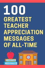 Custom engrave your award today! 100 Best Teacher Appreciation Thank You Notes Ever Written Futureofworking Com