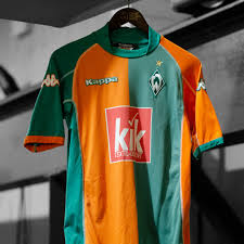 Founded in 1899, werder bremen play at the weserstadion. Classic Football Shirts On Twitter Werder Bremen 05 06 Home By Kappa Can You Think Of Any Other Teams That Have Worn A Half And Half Kit