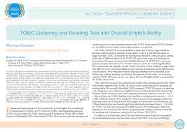 Look at the picture in your test book and choose the statement that best describes what you see in Pdf Toeic Listening And Reading Test And Overall English Ability