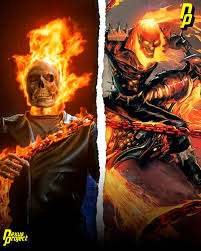 GHOST RIDER! 🔥 Marvel Studios quiere presentar la versión de Ghost Rider  de Johnny Blaze en el UCM. Vía: The Cosmic Circus. #HecThor