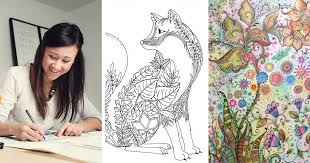 Colorama coloring book (2015, trade paperback) as seen on tv. Artist Creates Adult Coloring Books And Sells More Than A Million Copies Bored Panda
