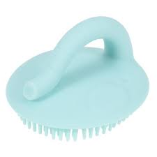 1pc Silicone Baby Bath Brush Soft Hair Washing Brush Portable Handheld Bath Scrubber Blue Buy At A Low Prices On Joom E Commerce Platform