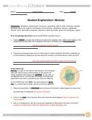 May 15, 2021 · cell division gizmo answer key. Explore Learning Gizmos Student Exploration Meiosis