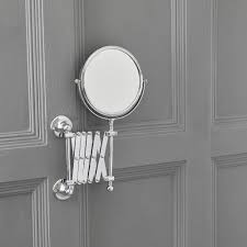 Discover all of it right here. Milano Ambience Traditional Round Wall Mounted Bathroom Extendable Swivel Tilt Vanity Shaving Mirror With Chrome Finish Wall Mounted Vanity Mirrors Home Kitchen Cate Org