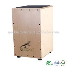 natural wooden steel string cl14 cajon