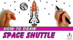 At the end of the tutorial series you will have all modules to put your own real like space shuttle together and the knowhow to launch and land it. How To Draw A Spaceship Step By Step Art Lesson For Kids Youtube