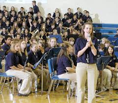 AMS band students, other recognized at concert