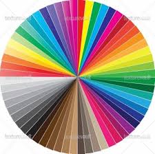 free pantone color chart color swatches circle royalty