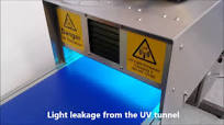 UV Disinfection Conveyor/ UV Disinfection Tunnel Demo