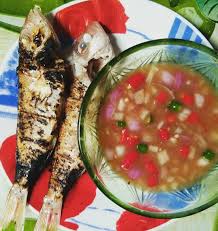 Kalau nak tambah bunga kantan pun boleh. Resepi Air Asam Tomato Ikan Bakar