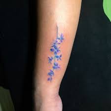 Forget About Your Zodiac Sign These Gorgeous Birth Flower Tattoos Are So Much Better In 2020 Birth Flower Tattoos Red Flower Tattoos Larkspur Flower Tattoos