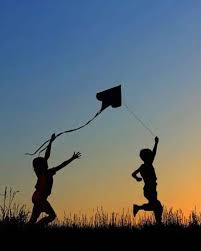 Vector child 0000035 book boy cartoon. Kids Playing Silhouette New Paint By Numbers Numeral Paint