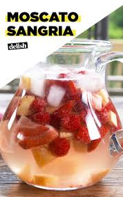 Moscato Sangria Is Your Official Drink Of Summer Recipe Sangria Recipes Alcohol Drink Recipes Drinks Alcohol Recipes