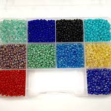 10 Color 6 0 Czech Glass Seed Bead Kit Etsy In 2020 Bead Kits Rainbow Loom Rubber Bands Seed Beads