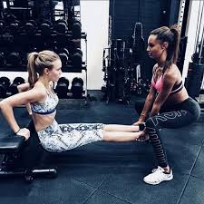 Workout Buddies Are The Best Kind Of Buddies Fitness Photoshoot Buddy Workouts Fitness Inspiration