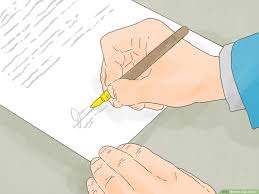 Where diis the identity information of signer ui. 3 Ways To Sign Letters Wikihow